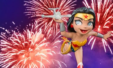 Fly Away to Paradise Island with This Wonder Woman Q-Fig Figure