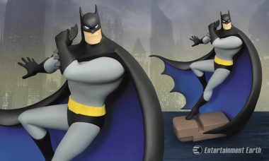 The Dark Knight Strikes a Pose, Ready to Attack, as New Batman: The Animated Series Statue