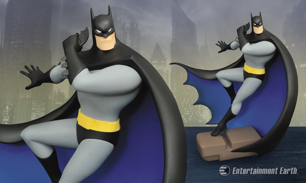 The Dark Knight Strikes a Pose, Ready to Attack, as New Batman: The  Animated Series Statue