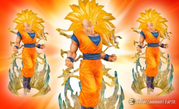 Dragon Ball Z Son Goku Super Saiyan 3 Version