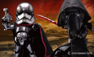 Captain Phasma Kylo Ren Egg Attack Figures