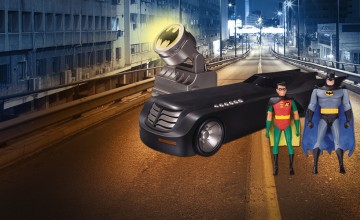 BTAS Deluxe Batmobile
