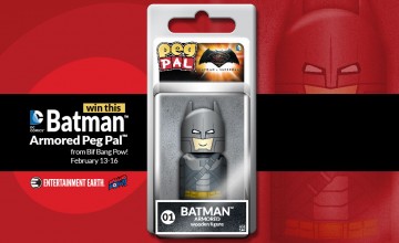 Batman Peg Pal Giveaway