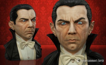 Life-Size Dracula Bust