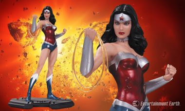 Wonder Woman Commands Attention as Newest DC Comics Icons Statue