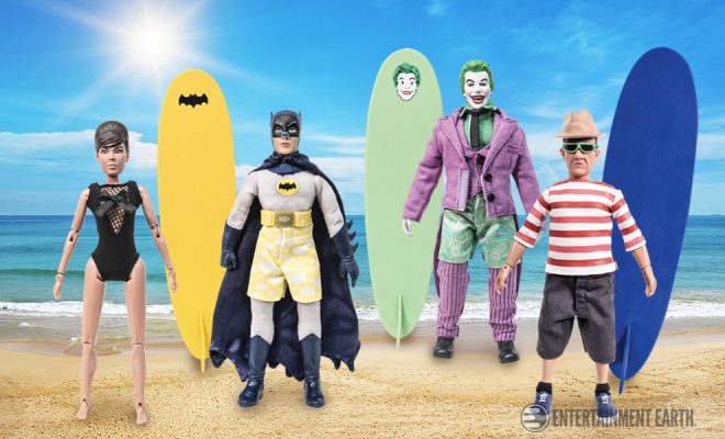Everybody's Gone Surfin' . in This New Batman Action Figure Set