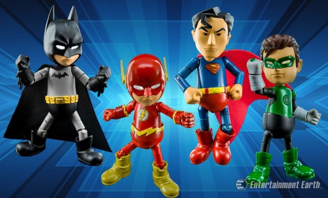 Herocross Justice League Mini Hybrid Metal Action Figure Set NEW Collectibles 