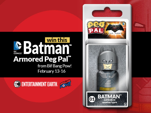 Batman Peg Pal Giveaway