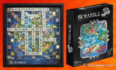 This Charles Fazzino 3D Scrabble Set Is NOT Your Grandma’s Board Game