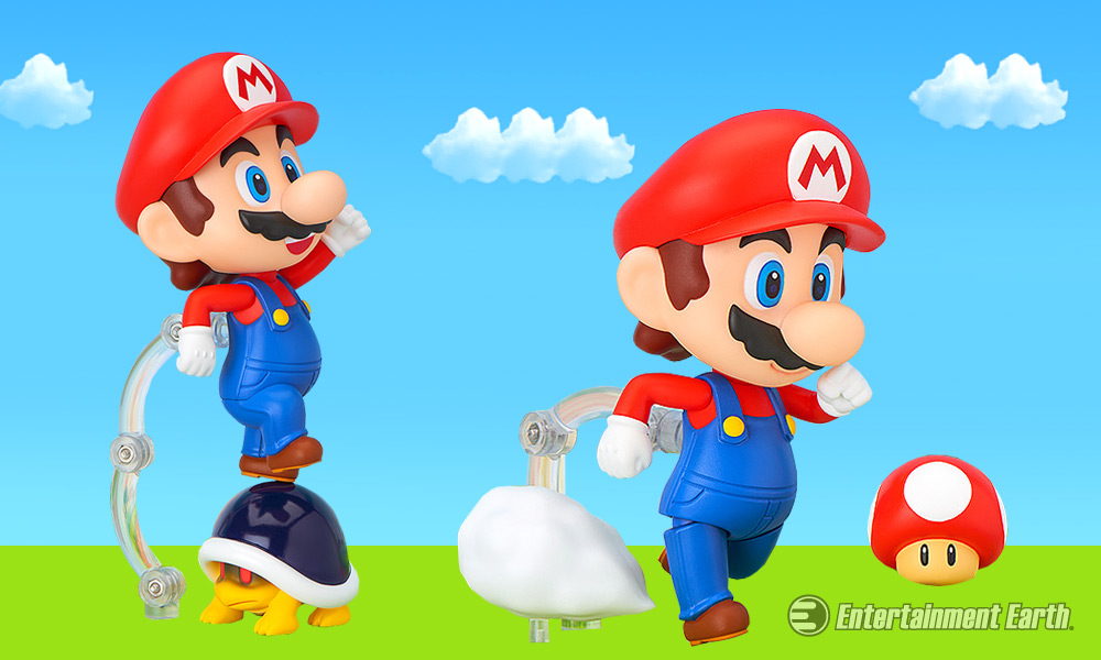  Good Smile Super Mario: Mario Nendoroid Action Figure : Toys &  Games