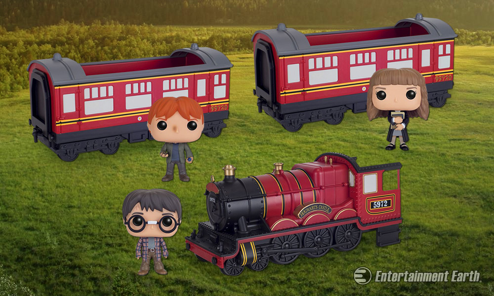 POP! Rides Harry Potter: Hogwarts Express Carriage com Ron Weasley - Funko