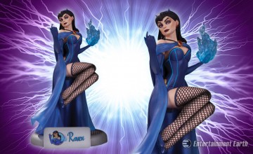 DC Comics Bombshells Raven Statue