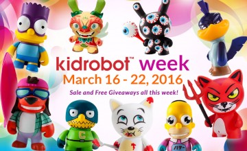 Kidrobot Week at Entertainment Earth