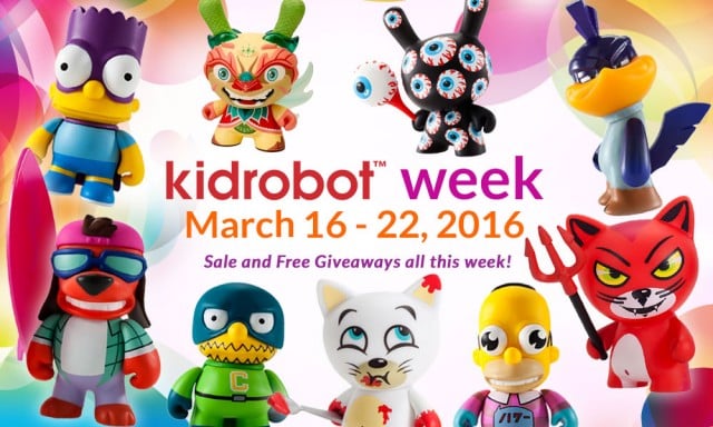 Kidrobot Week at Entertainment Earth