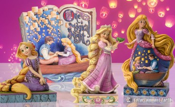 Disney Traditions Tangled Statues