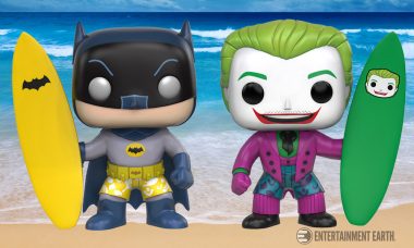 Hang Five with Surf’s Up Batman and Joker Pop! Vinyl Figures!