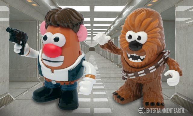Han Solo Chewbacca Potato Heads