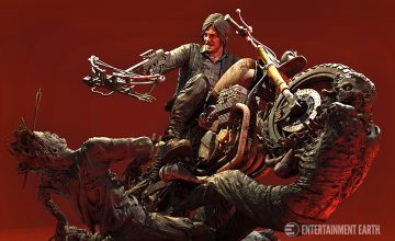 The Walking Dead Daryl Dixon 10-Inch Resin Statue