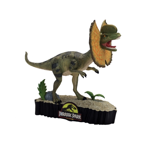Jurassic Park Dilophosaurus Motion Statue