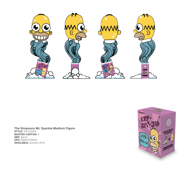 The Simpsons Mr. Sparkle Figure