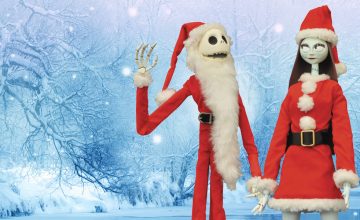 Nightmare Before Christmas Jack Sally Coffin Dolls