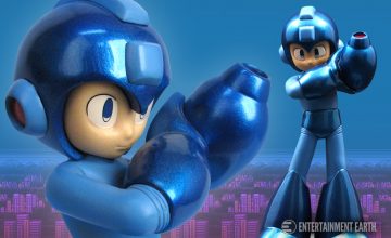 Mega Man 25th Anniversary Statue