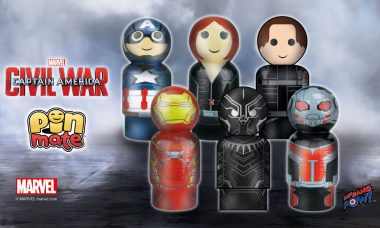 Go to War with Six New Marvel Pin Mate™ Figures by Your Side!