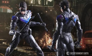 Batman Arkham Knight Nightwing Play Arts Kai Action Figure