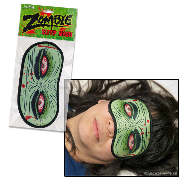 Zombie Eyes Polyester Sleep Mask