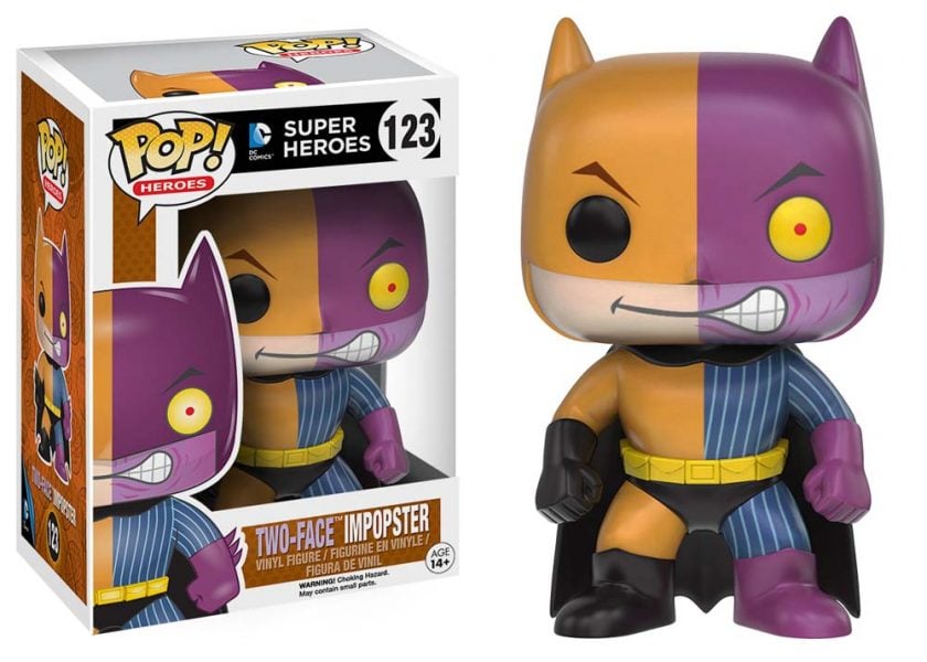  Batman Impopster Two-Face Pop! Vinyl Figure