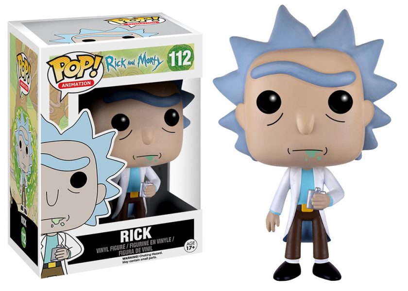 Rick and Morty Rick Pop! Vinyl Figure