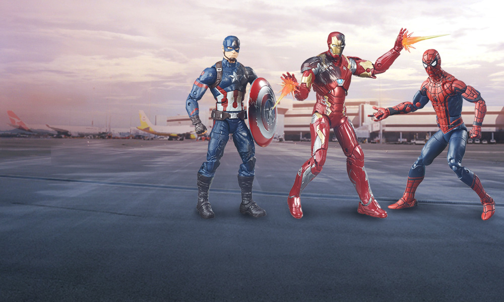 New Marvel Legends Debut First Ever Civil War Spider-Man Figure