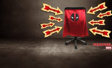 Deadpool Chair Cape