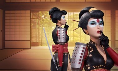Katana Is a Dangerous Beauty as New DC Bombshells Statue
