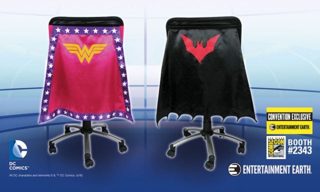 Wonder Woman Batman Beyond Chair Capes