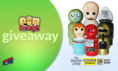 Six Classic The Twilight Zone Characters in Pin Mate Convention Exclusive Giveaway