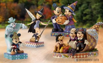 Enesco Disney Traditions Fall Statues