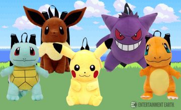 Pokemon plush backpacks