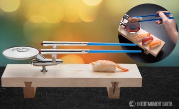Star Trek U.S.S. Enterprise NCC - 1701 Sushi Set