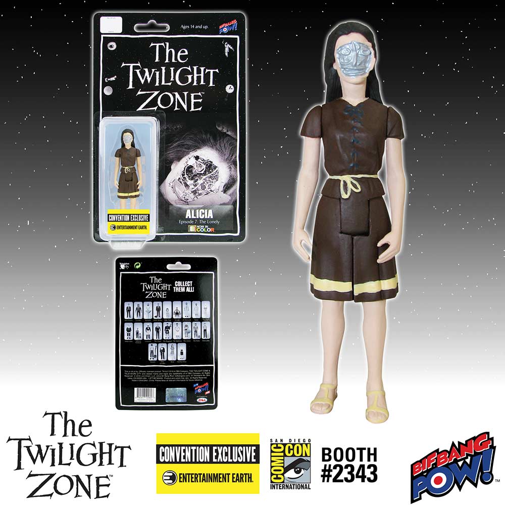The Twilight Zone Alicia 3 3/4-Inch Action Figure In Color - Convention Exclusive
