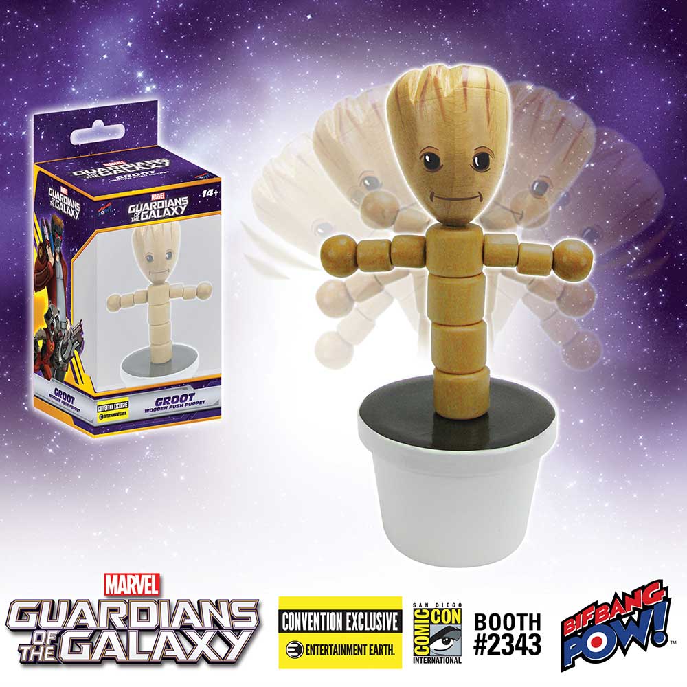 Groot 4-Inch Wooden Push Puppet - Convention Exclusive