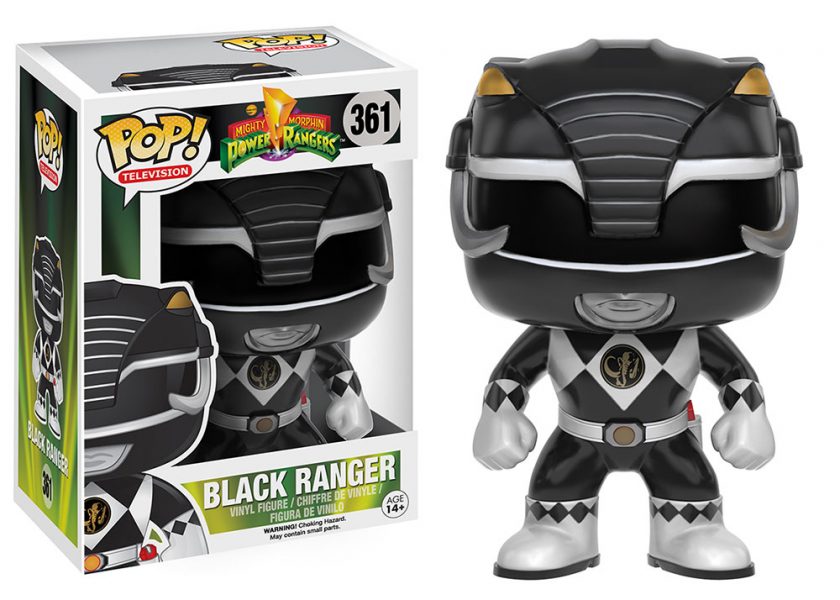  Mighty Morphin' Power Rangers Black Ranger Pop! Vinyl Figure