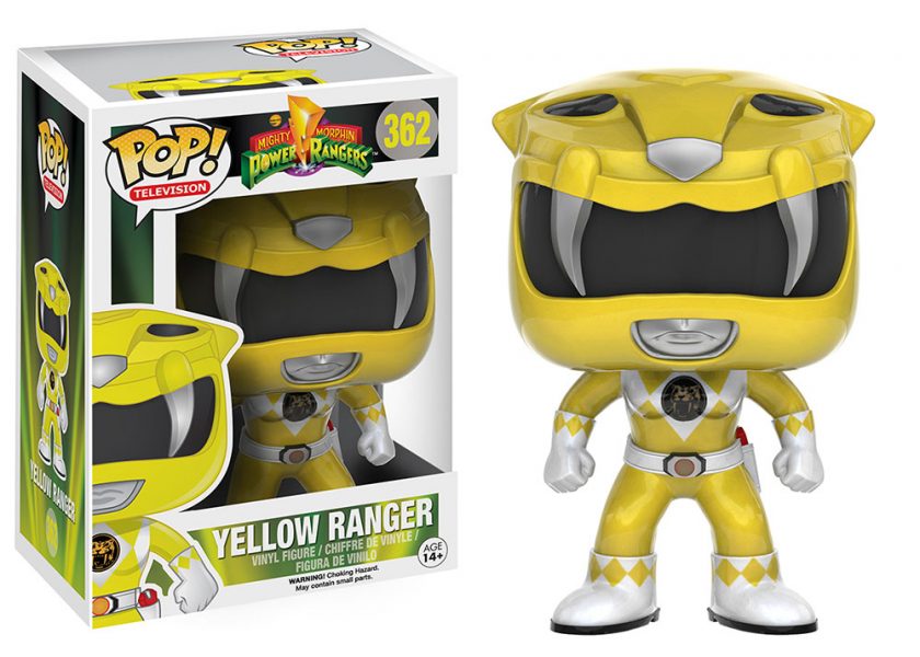  Mighty Morphin' Power Rangers Yellow Ranger Pop! Vinyl Figure