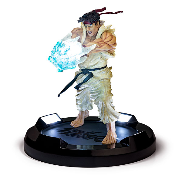Street Fighter Ryu Hadoken LED Statue