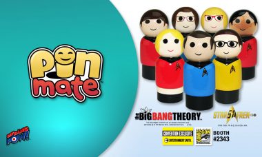 THE BIG BANG THEORY™ Beams into San Diego Comic-Con as Wooden Pin Mate™ Figures