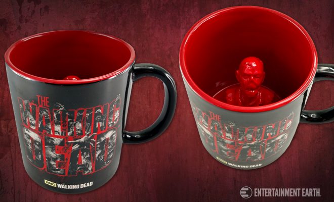 The Walking Dead Tasse Handabdruck Thermoeffekt Kaffeetasse Kaffeebecher Mug 