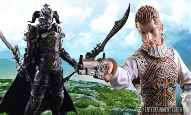 A Charming Sky Pirate Faces Off Against a Judge Magister in The Newest Final Fantasy Figures