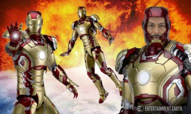 Take the Mark 42 Suit out for a Test Flight with This NECA Iron Man Figure