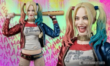 Harley Strikes a Pose as SH Figuarts Action Figure