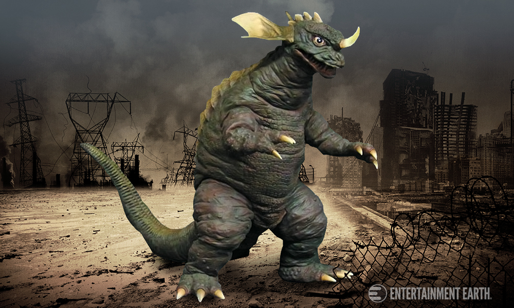 Godzilla Baragon Statue